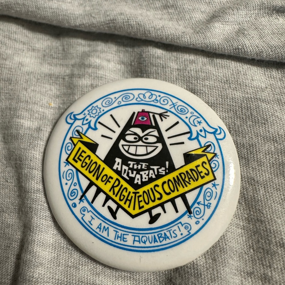 The Aquabats! Legion of Righteous Comrades Button